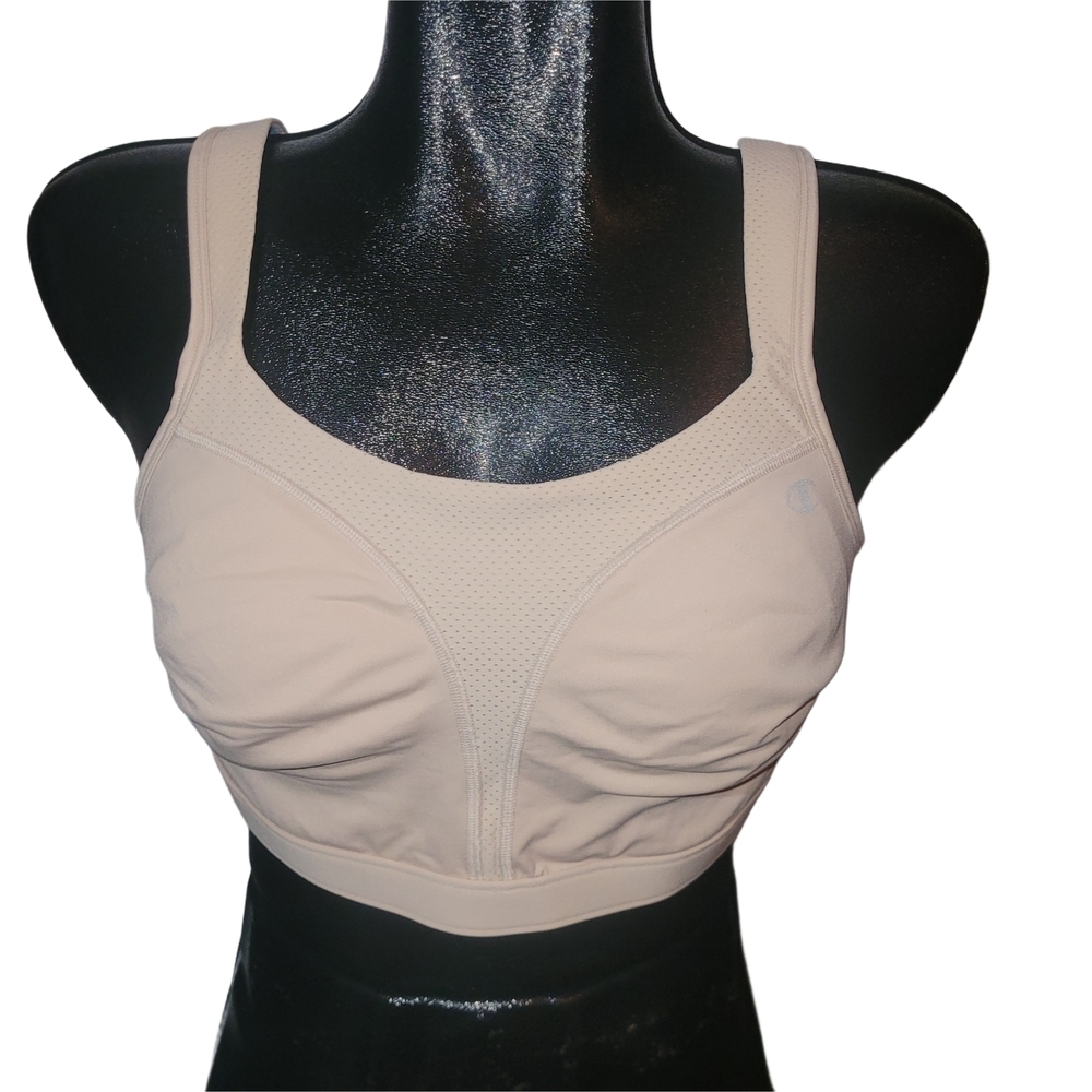 Champion Women's Beige Sports Bra With Cushioned Straps 38D